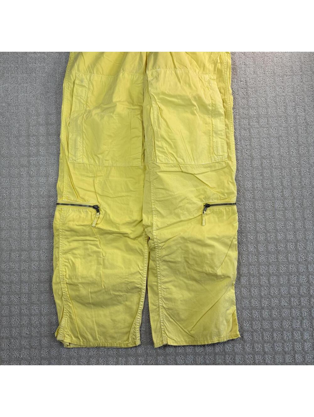 vintage polo ralph lauren yellow cargo pants 32 - Picture 3 of 9
